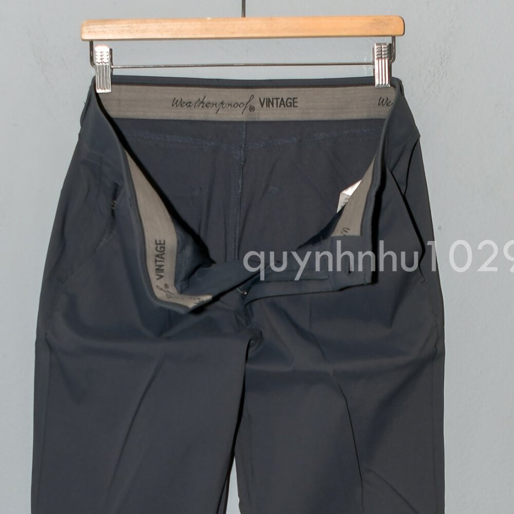 Weatherproof Flex Flatfront men pants in storm - Picture 5 of 7